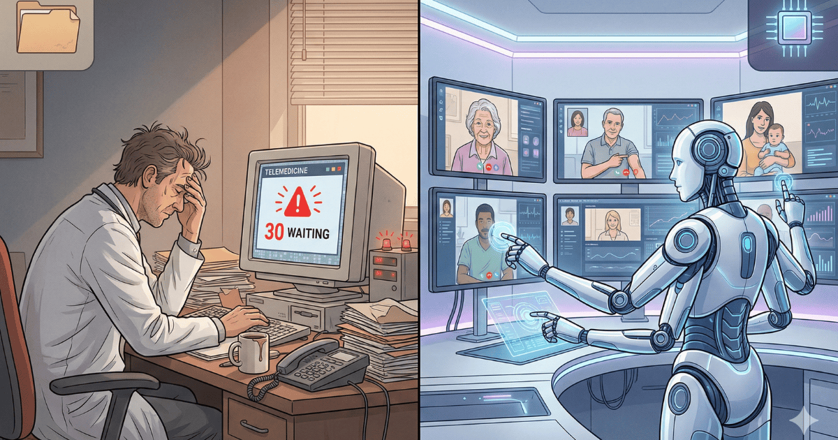 遠端醫療大潰敗？舊模式正在被淘汰，新模式正在誕生